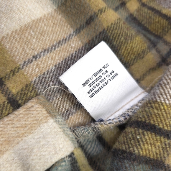 Bagatelle Collection Green Beige Plaid Cropped Jacket Sz S - Picture 11 of 13